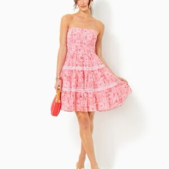 Lilly Pulitzer Dresses & Skirts - Lilly Pulitzer Kelvins Strapless Dress